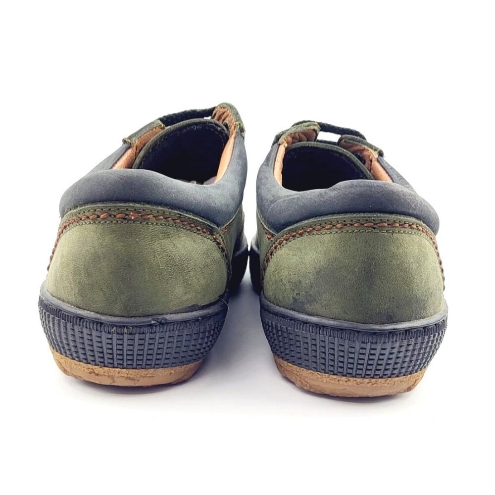 Soft Line Olive Green Lace Up Loafers - Size 8 - Picture 5 of 8
